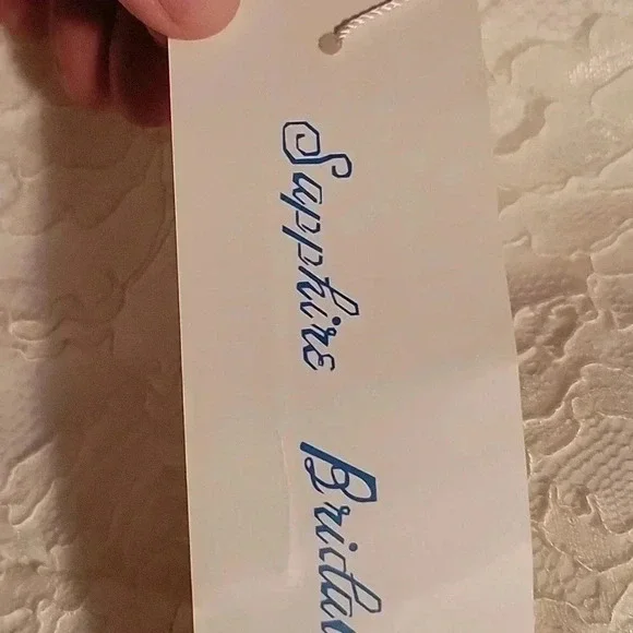 Sapphire Bridal Dress 8 NWT - Picture 6 of 6